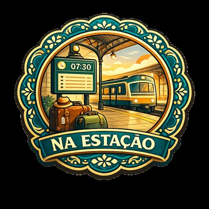 At the Train Station badge