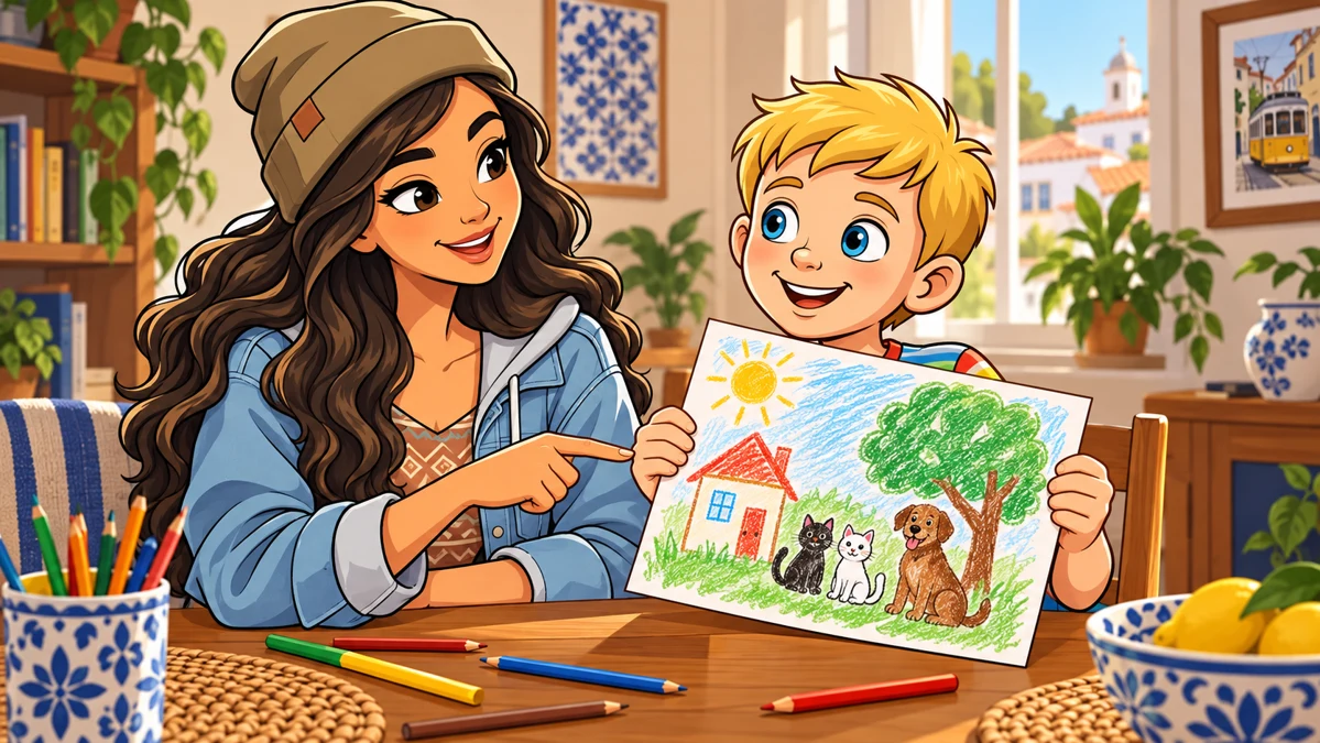 Animals in the Drawing