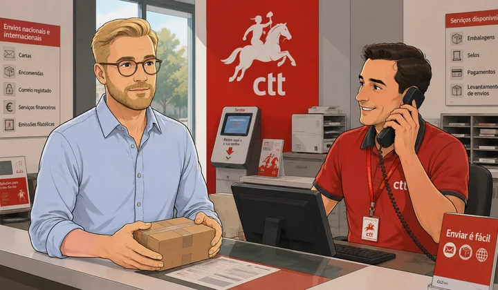 At the Post Office