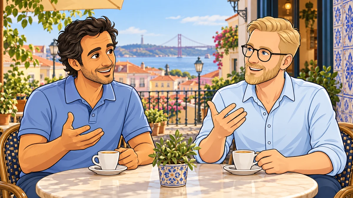 A Day in the Life of João and Hans